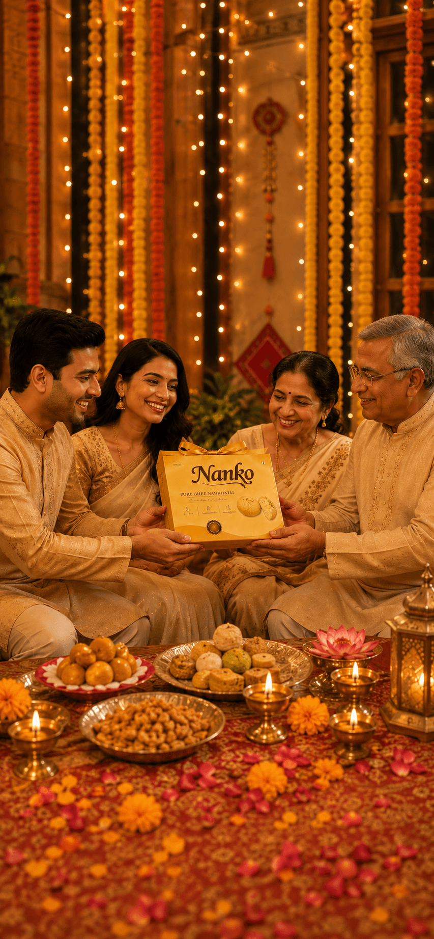 Every festival begins with sharing.